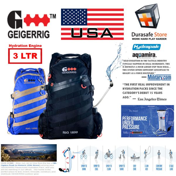 GEIGERRIG Hydration Engine & Hydration Backpack Durasafe Shop