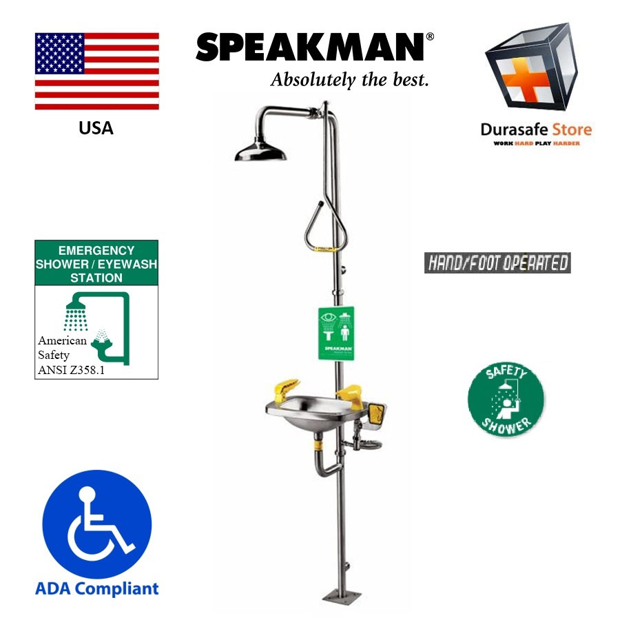 SPEAKMAN USA SE623HFO All Stainless Steel Combination Emergency